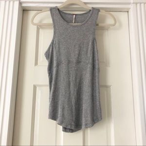 Free People Gray Tank Top